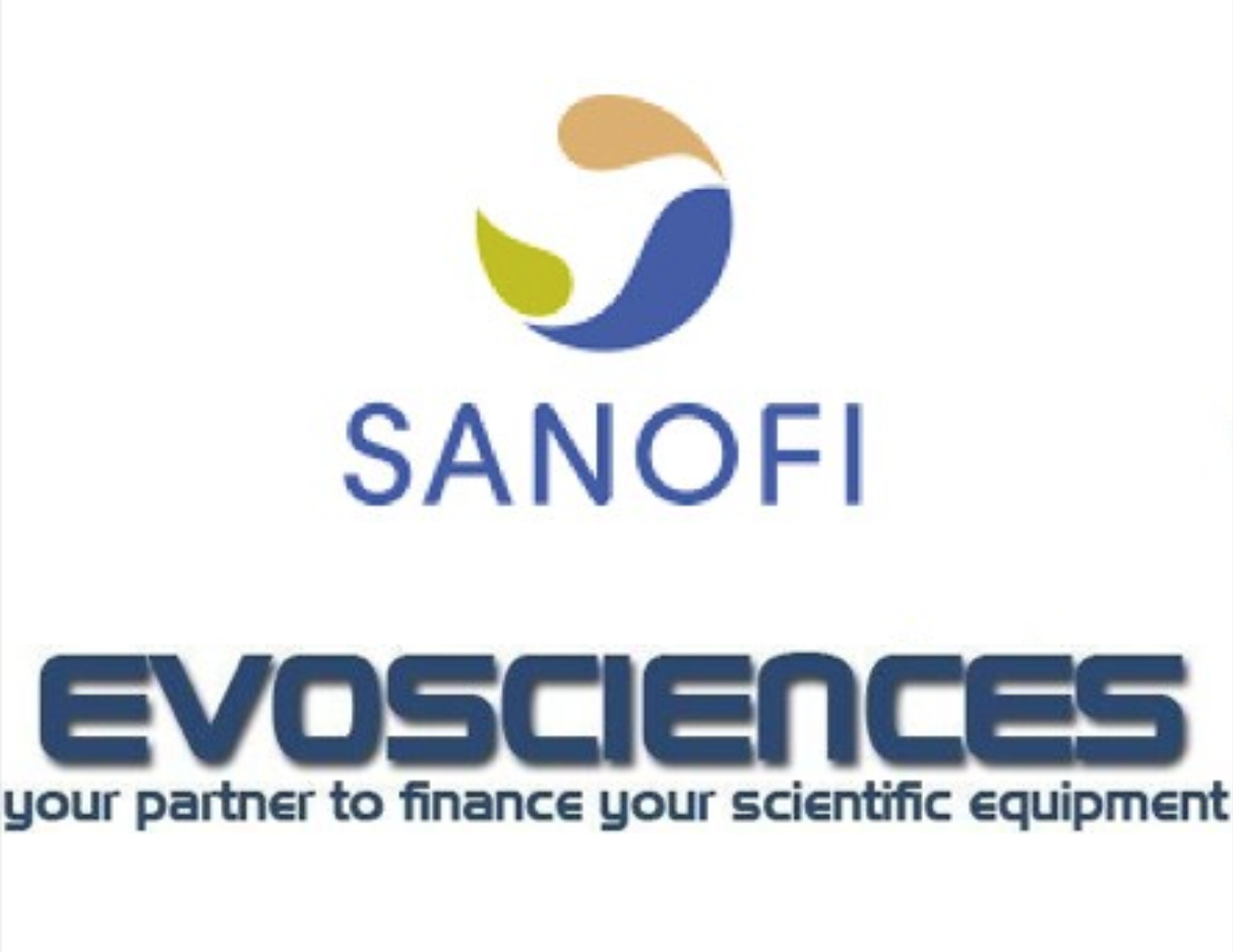 Evosciences, socio oficial de Sanofi para la financiación de sus equipos científicos.